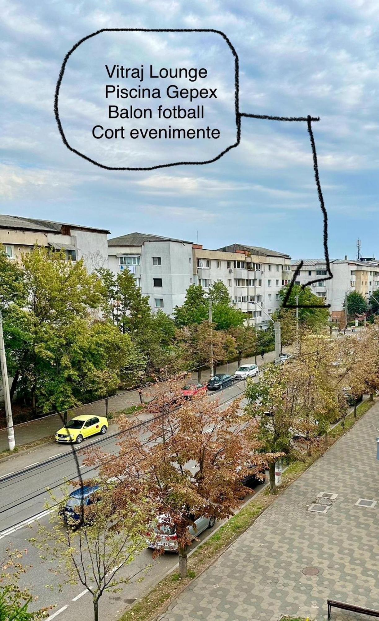 Arena Apartment Bacău Exterior foto